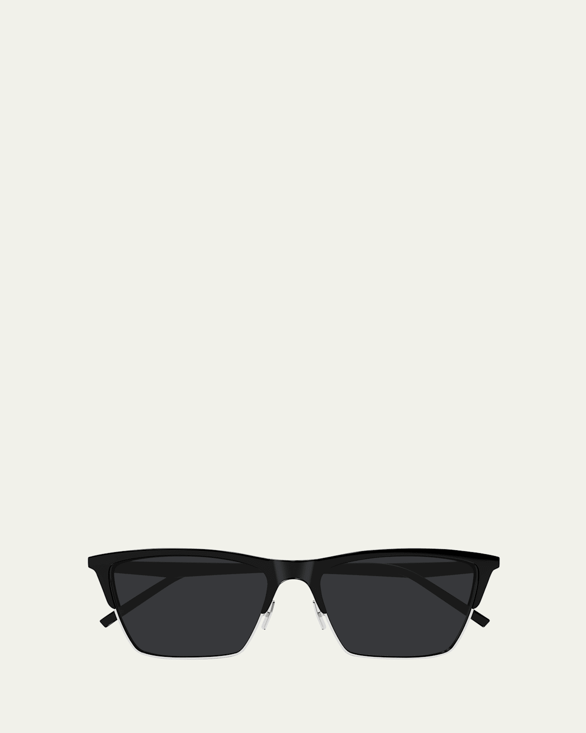 Saint Laurent Sl767 Square Rimmed Sunglasses In Black