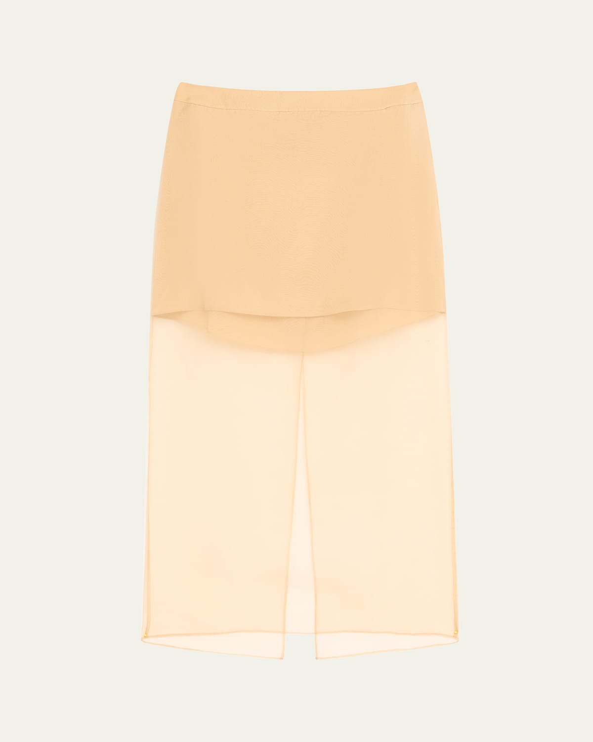 Twp Sylkie Silk Organza Midi Skirt In Sylkie