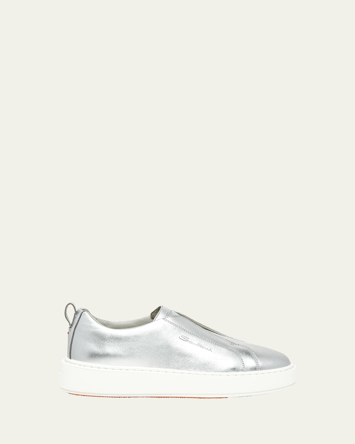 Victory Metallic Slip-On Sneakers