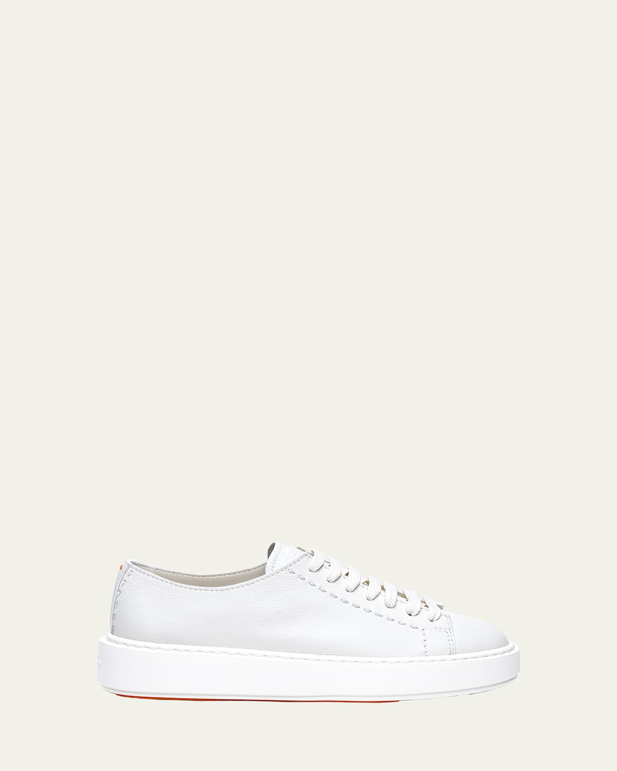 Clean Low-Top Leather Sneakers