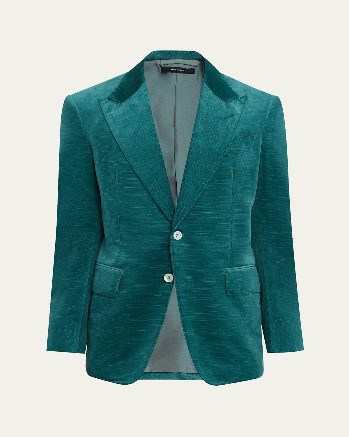 Tom Ford Men's Shelton Velvet Single-breasted Sport Coat