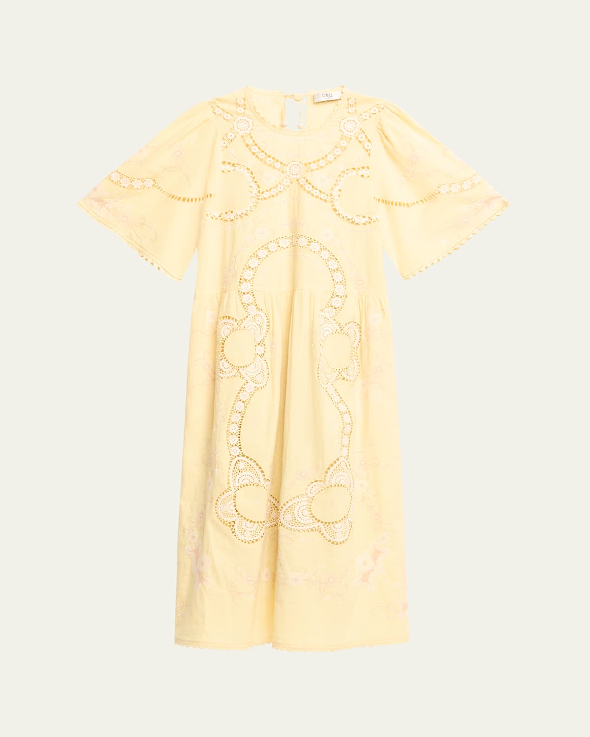 Vesna Embroidered Midi Dress