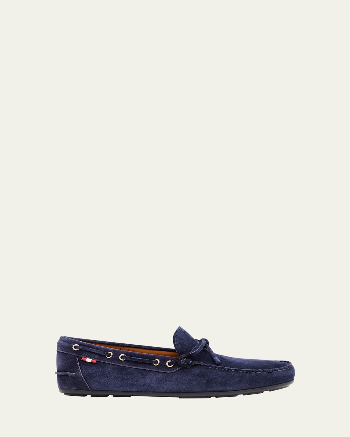 Bally Men's Clarkson Suede Boat Shoes In Blue