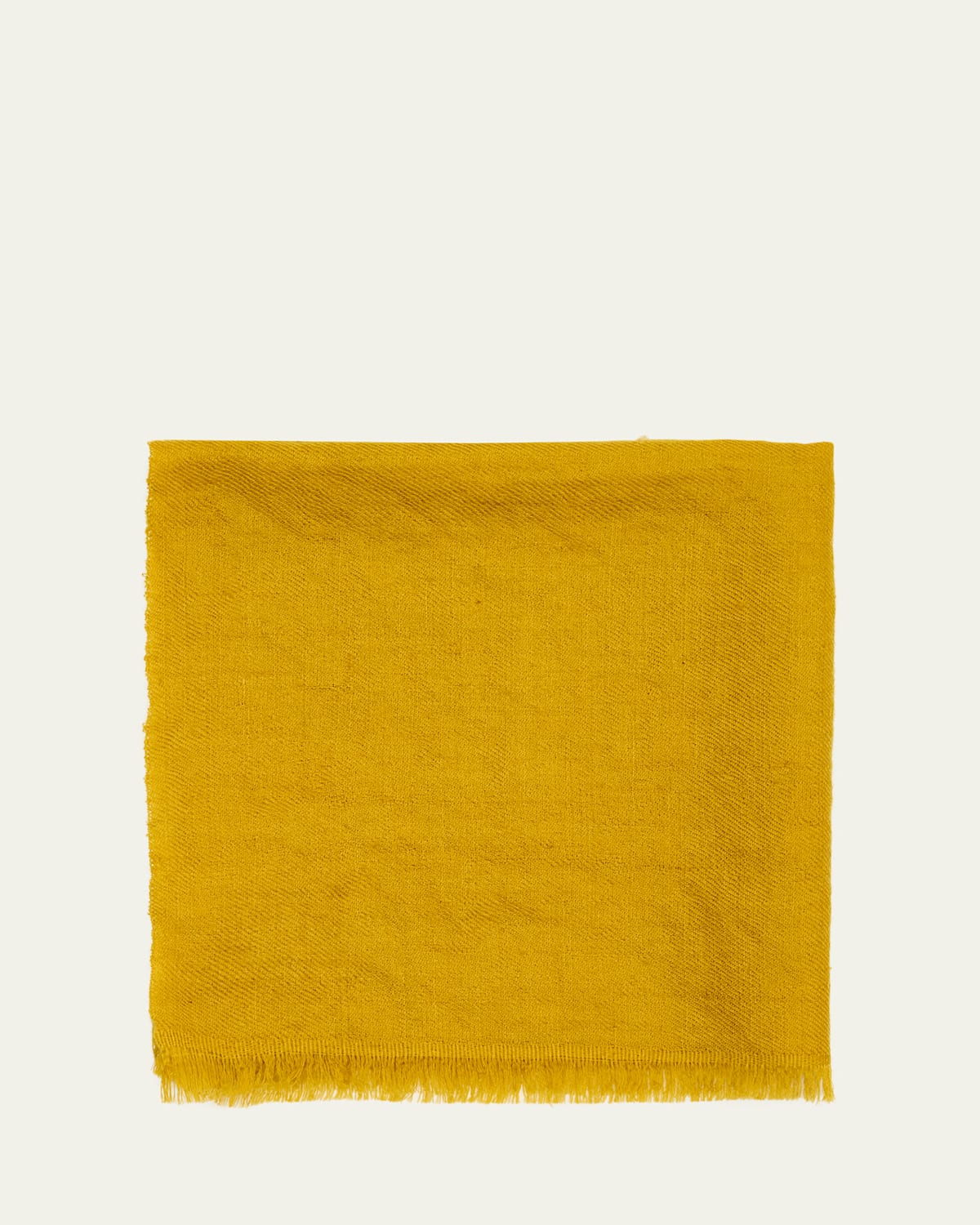 Anderson & Sheppard Men's Cashmere Pocket Square