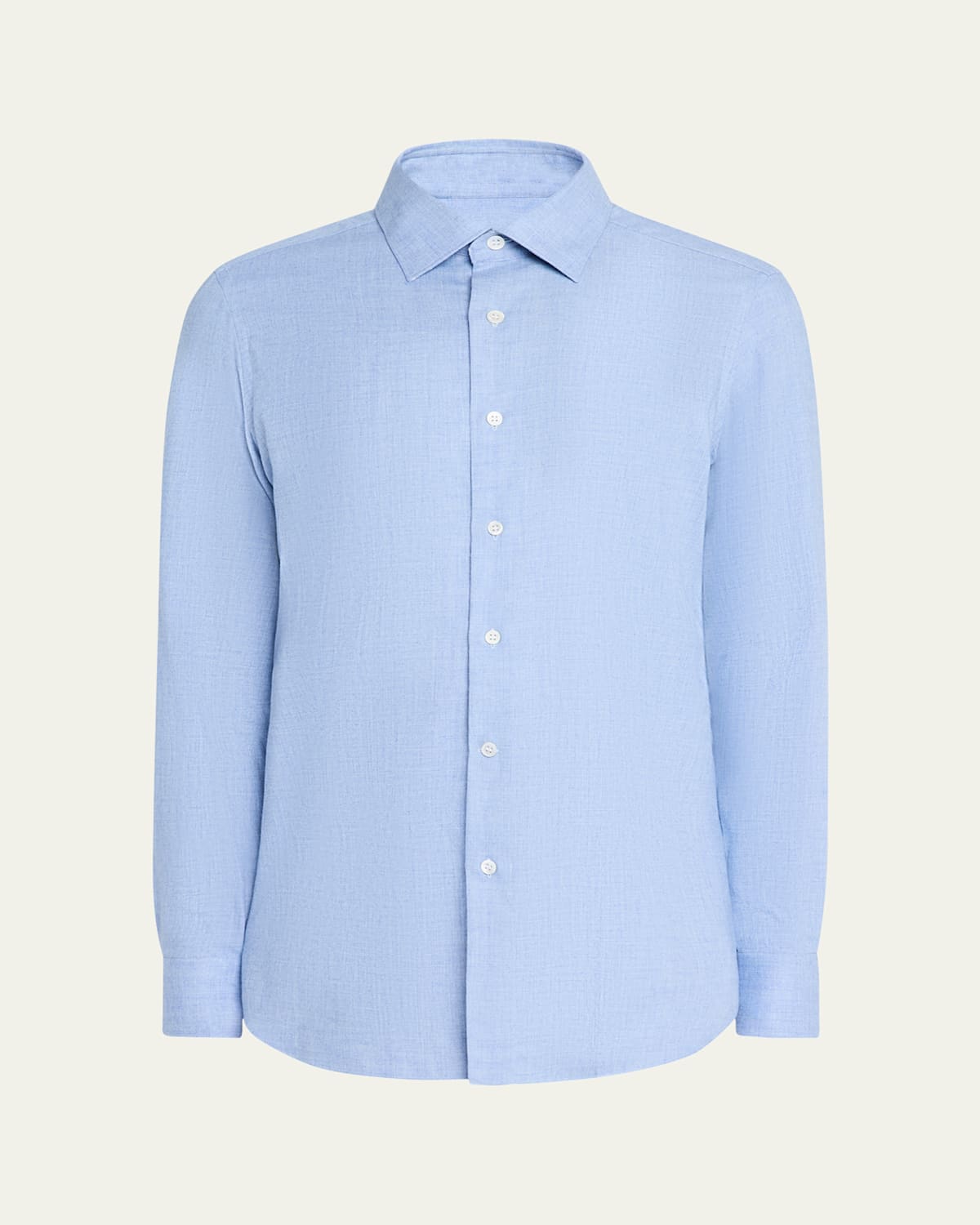 Men's Cotton and Cashmere Sport Shirt