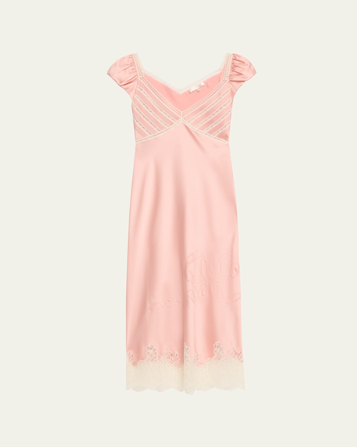 Brinkley Satin Midi Dress