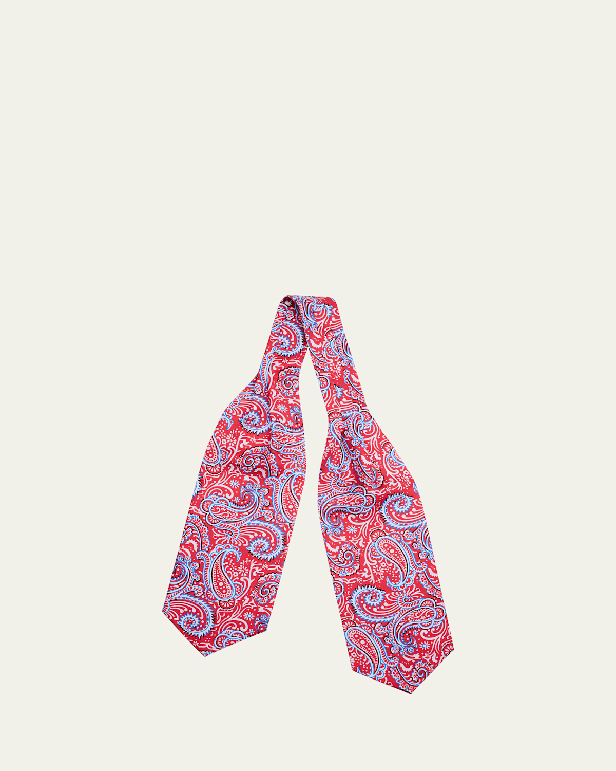 Men's Printed Silk Neck Scarf