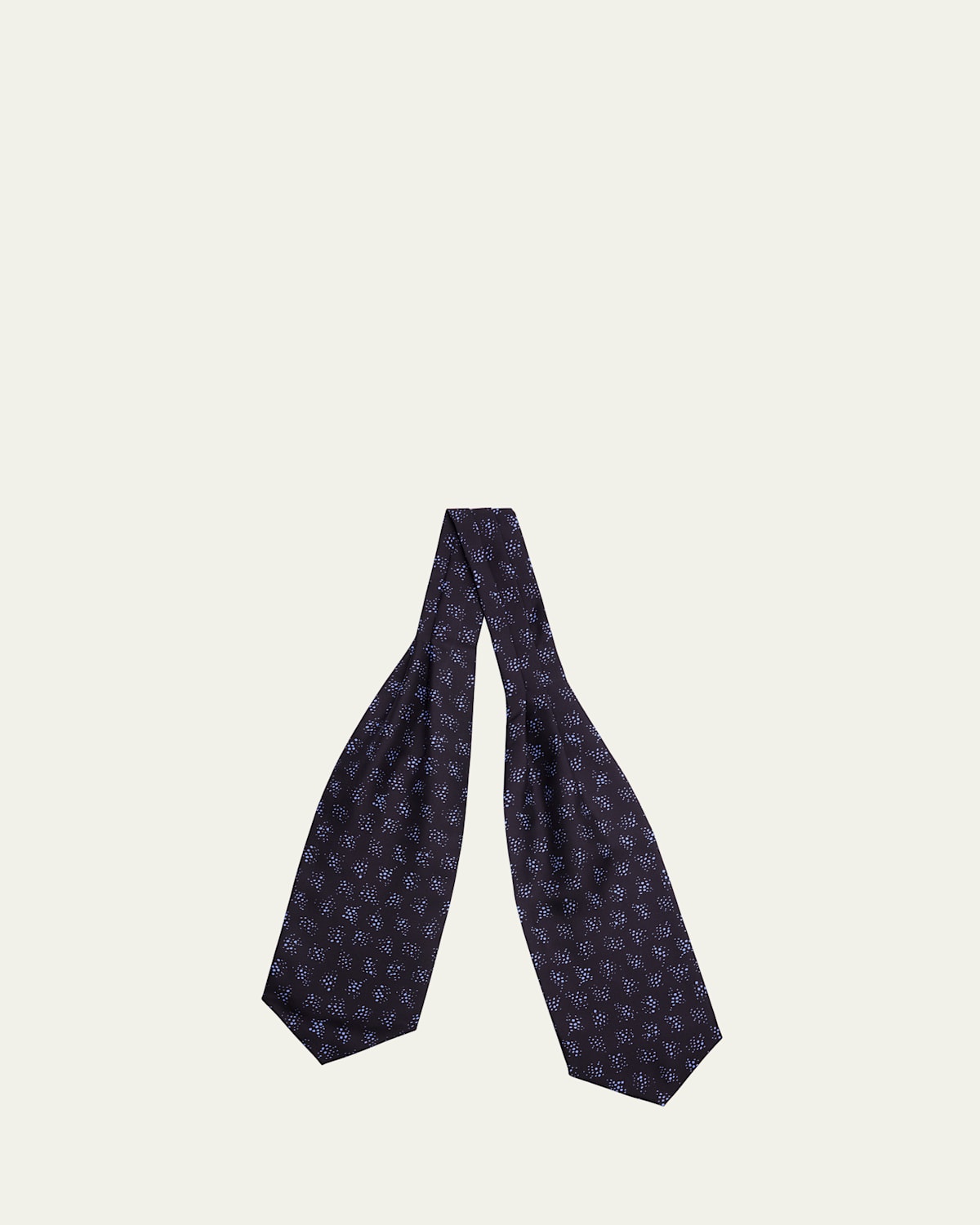 Men's Printed Silk Neck Scarf