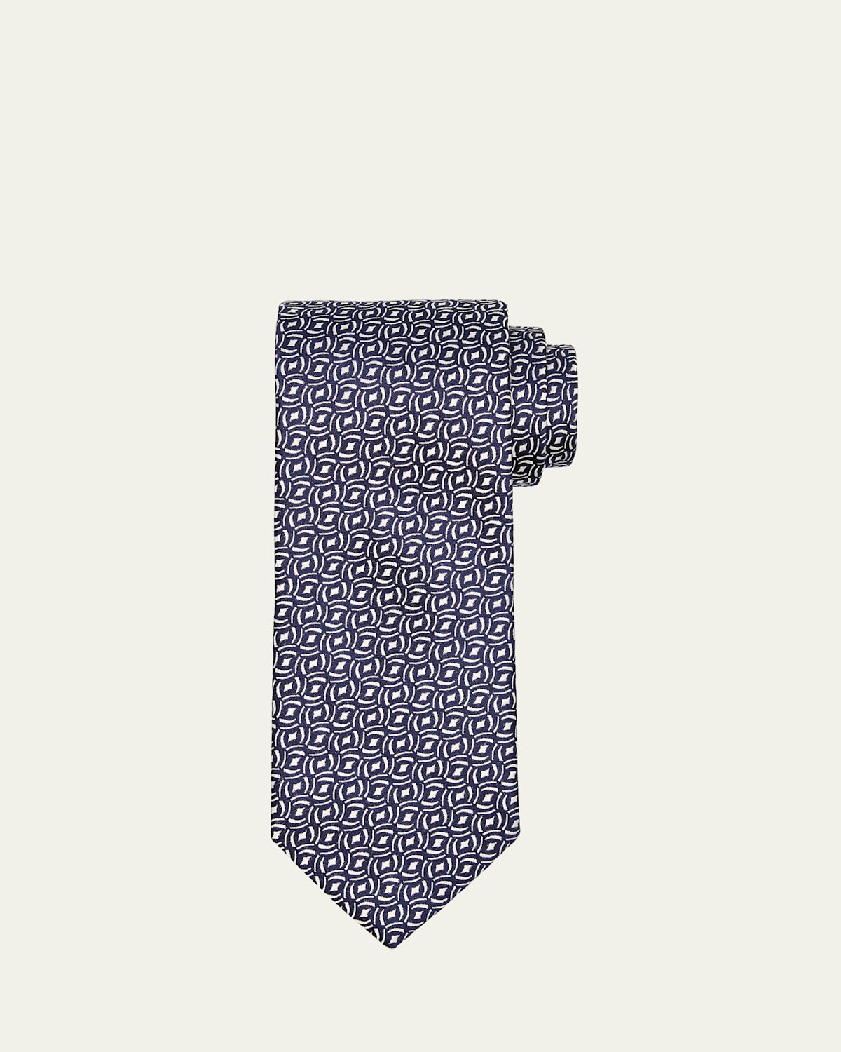 Men's Diamond Woven Silk Tie