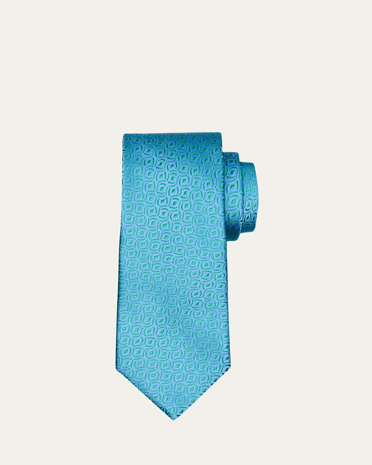 Men's Diamond Woven Silk Tie