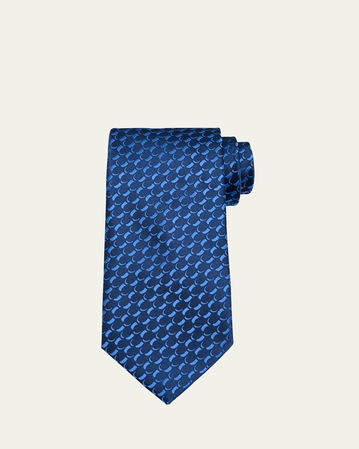 Men's U-Pattern Silk Tie