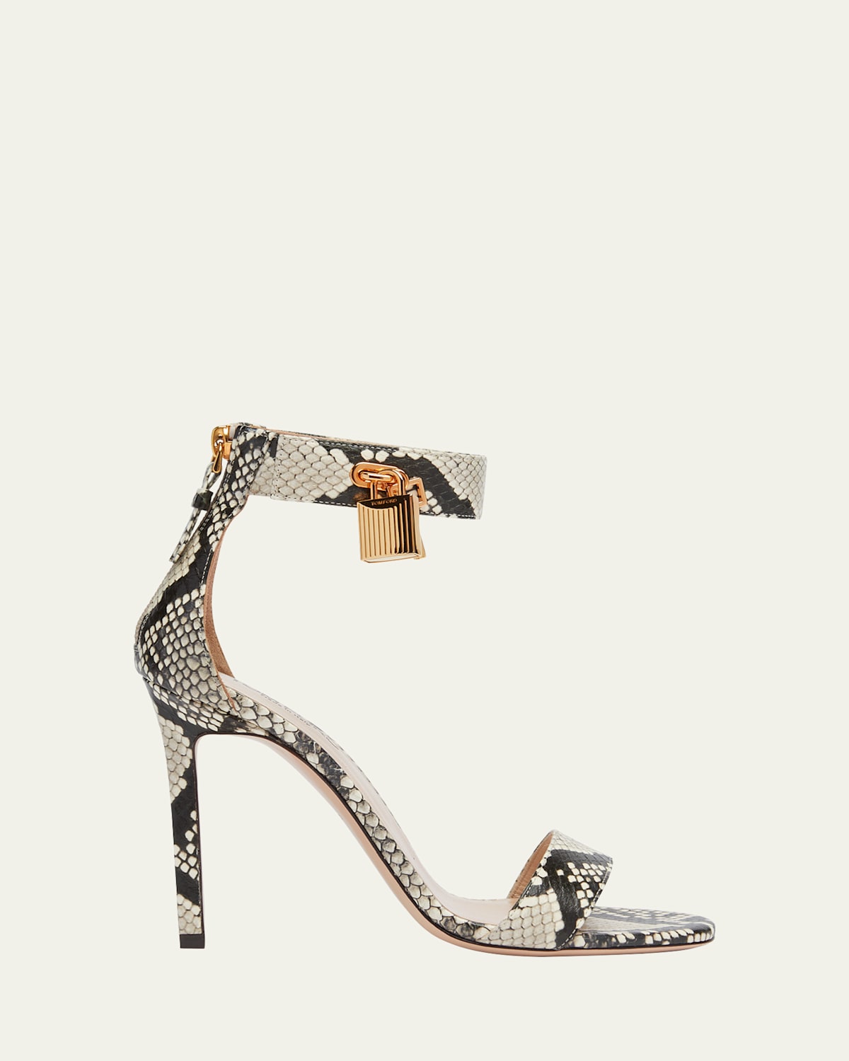 Tom Ford Sandals Mid Heel Shoes In Roccia