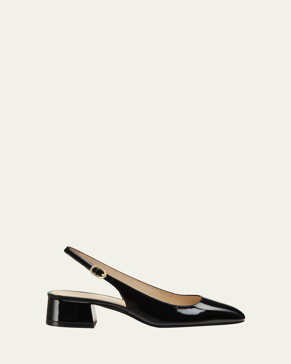 Stuart Weitzman Maeve Patent Slingback Ballerina Pumps
