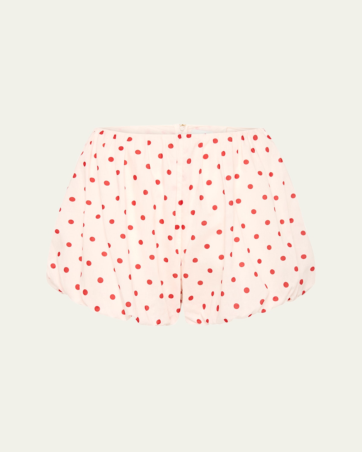 Shop Posse Aurelia Polka-dot Bloomer Shorts In Petite Polka Dot