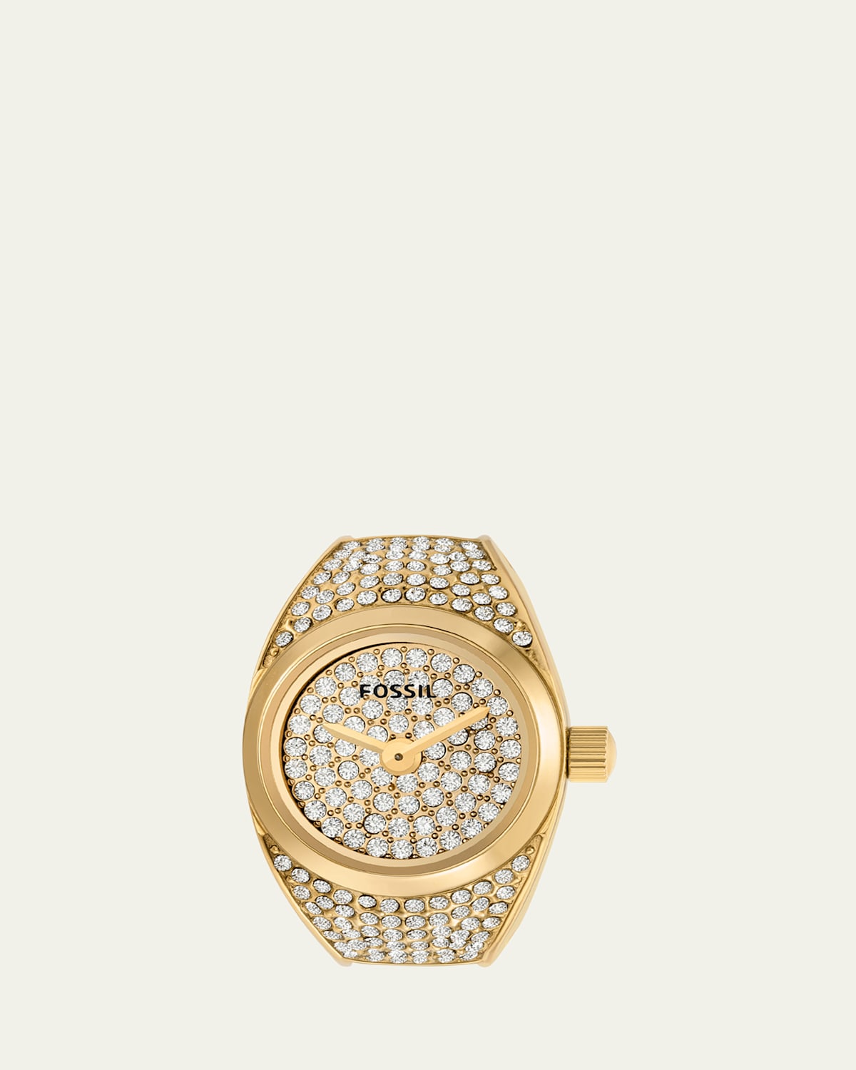 Pave Crystal Watch Ring