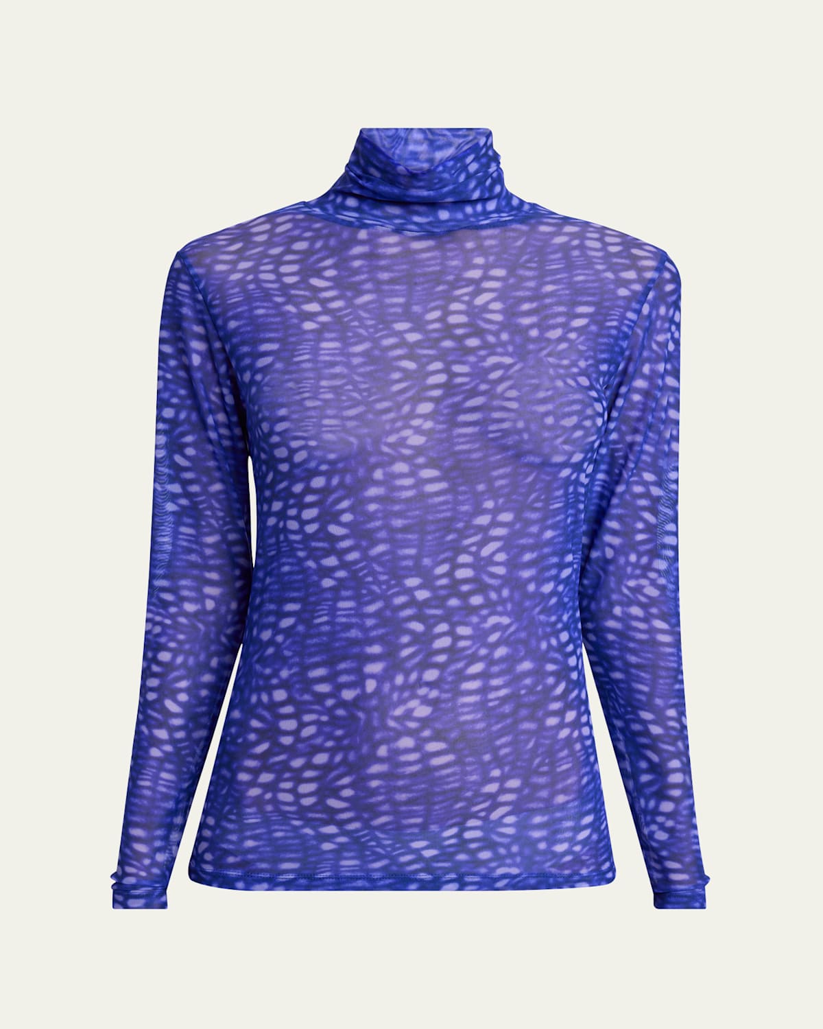 DRIES VAN NOTEN HOYSER PRINTED TURTLENECK 