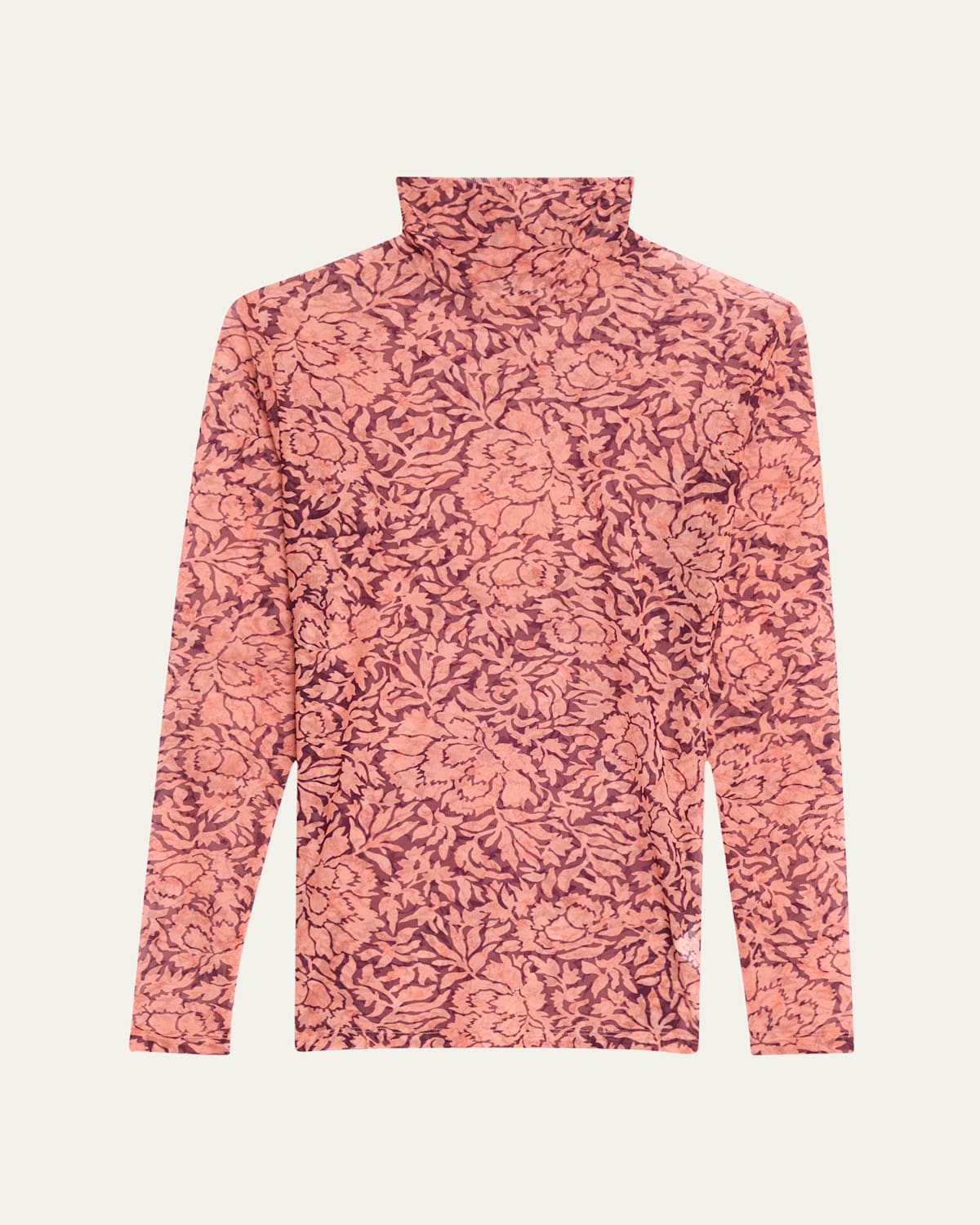 DRIES VAN NOTEN HOYSER PRINTED TURTLENECK 