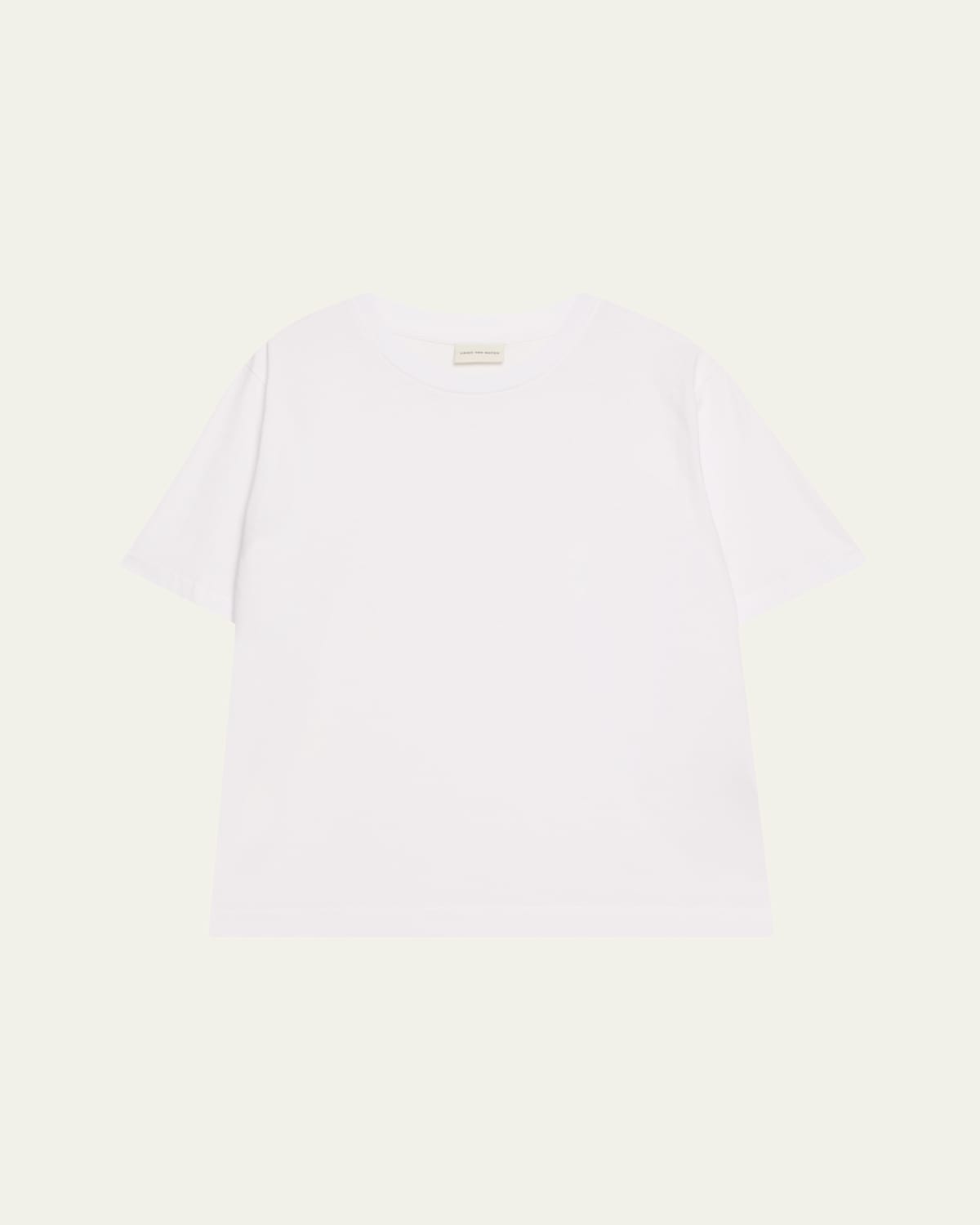 Shop Dries Van Noten Heydu Short-sleeve T-shirt In White