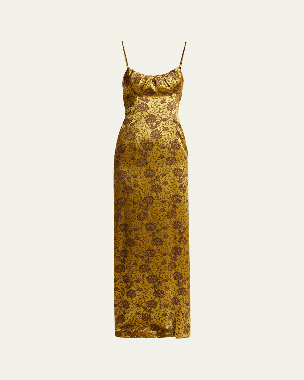 Dries Van Noten Dirios Long Floral Jacquard Gown