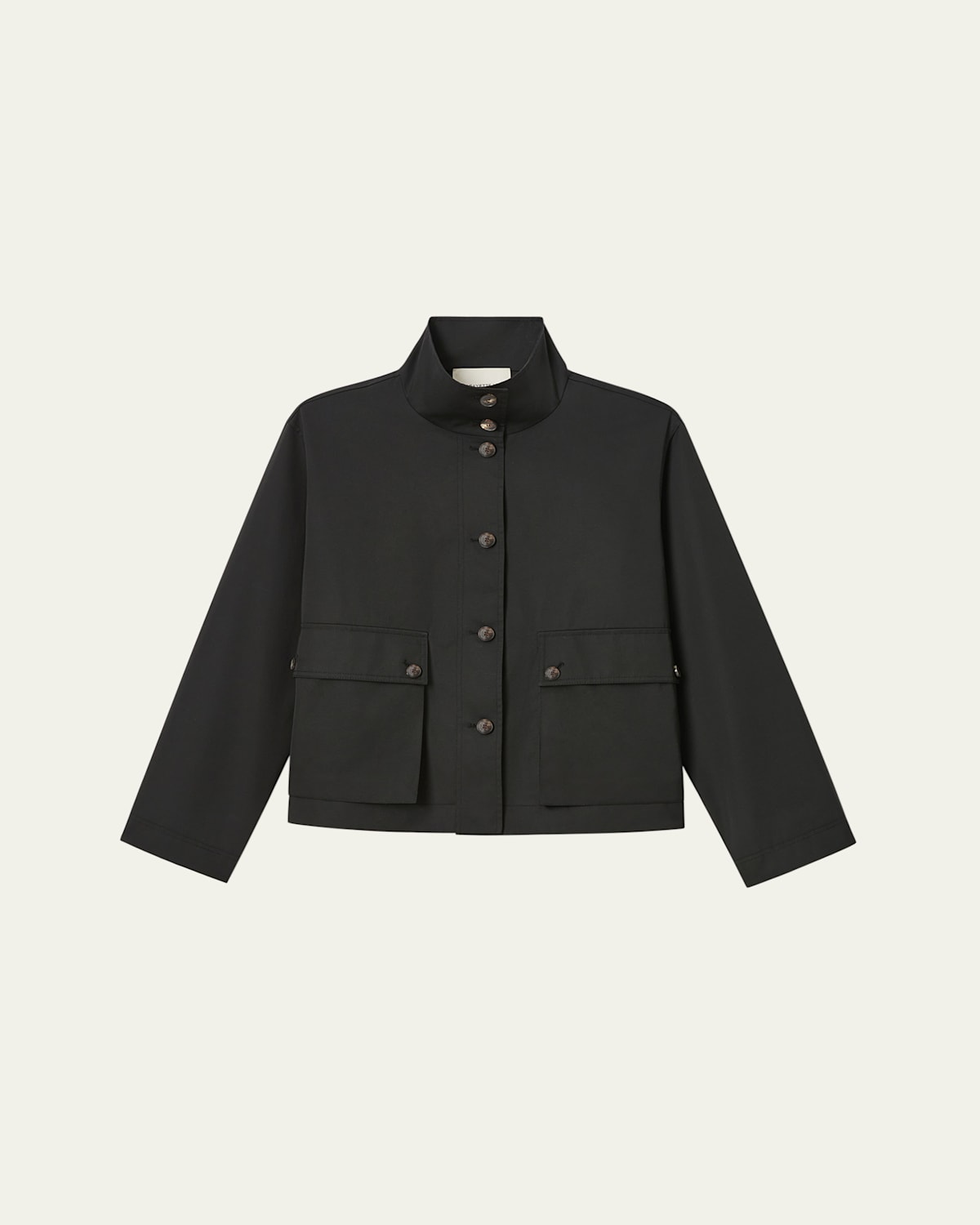 Button-Down Technical Twill Jacket