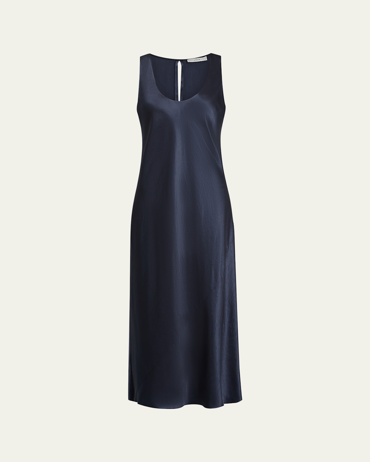 Vince Bias Tank Dress In Night Lake In Night Lake
