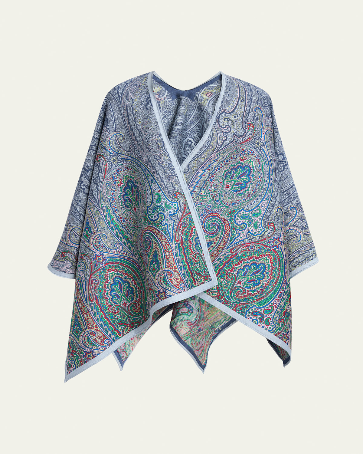 Paisley Jacquard Cape