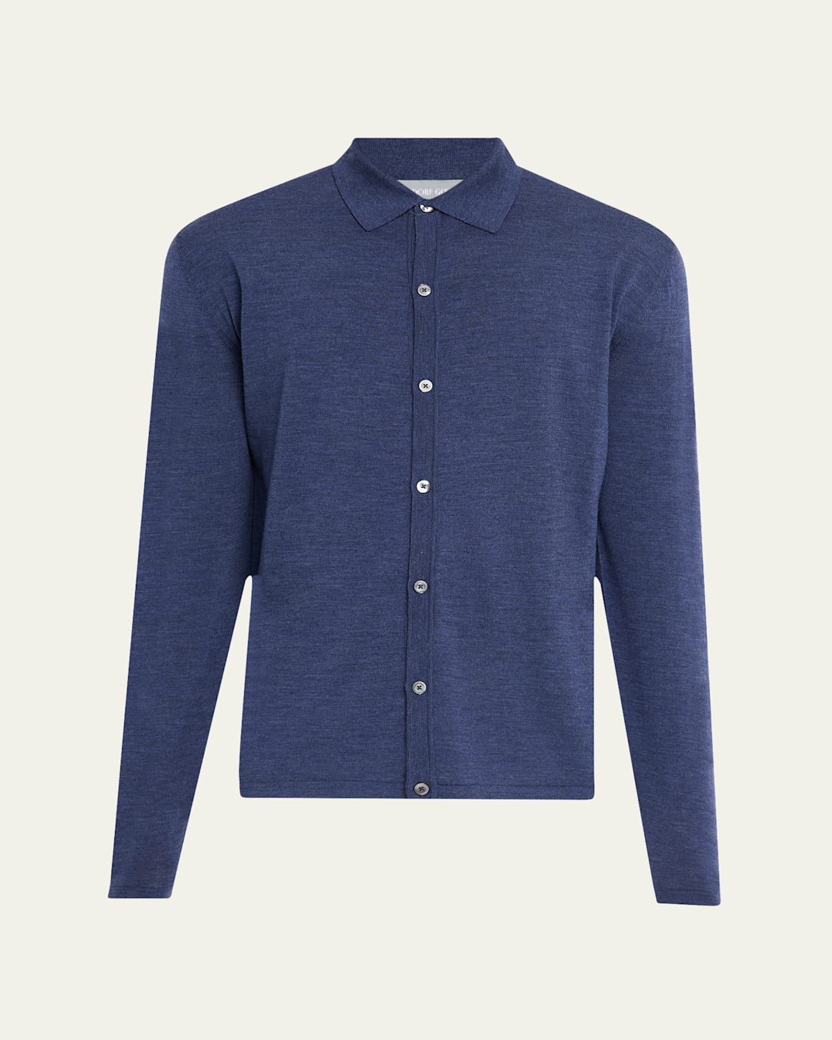 Men's Wool Overshirt Cardigan