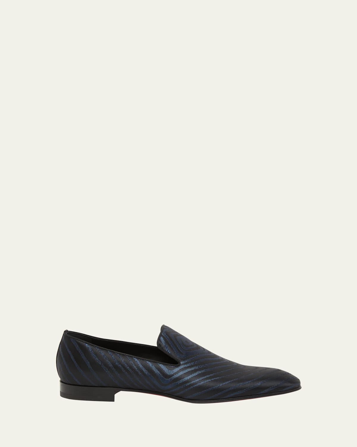 Christian Louboutin Dandelion Stripe Jacquard Venetian Loafer
