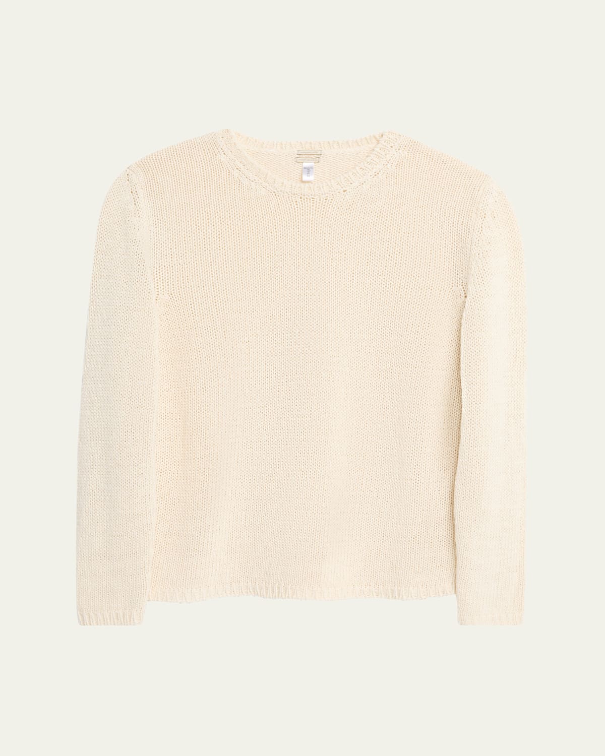 Men's Nicolas Linen and Silk Knit Crewneck Sweater