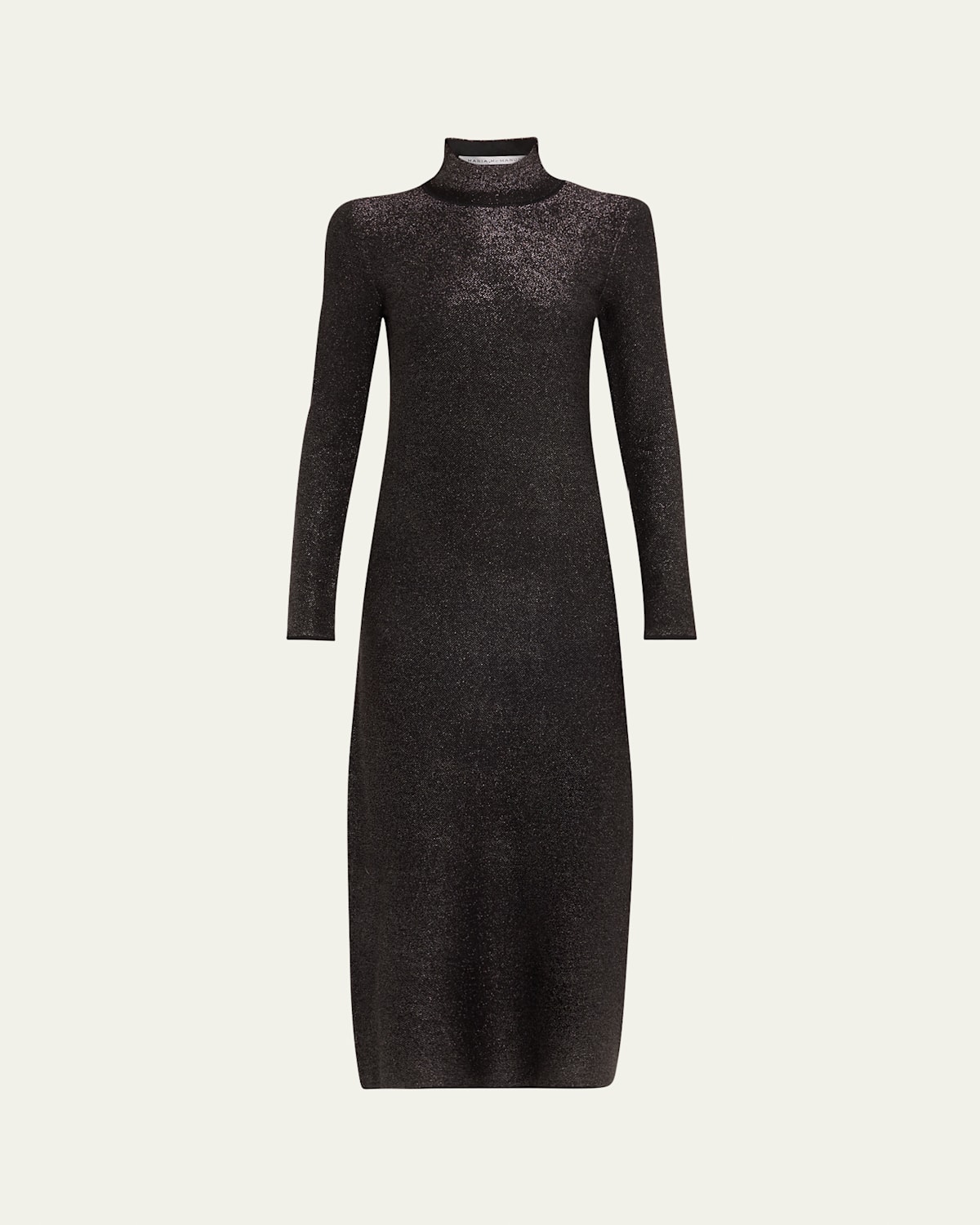 Metallic Long Sleeve Dress
