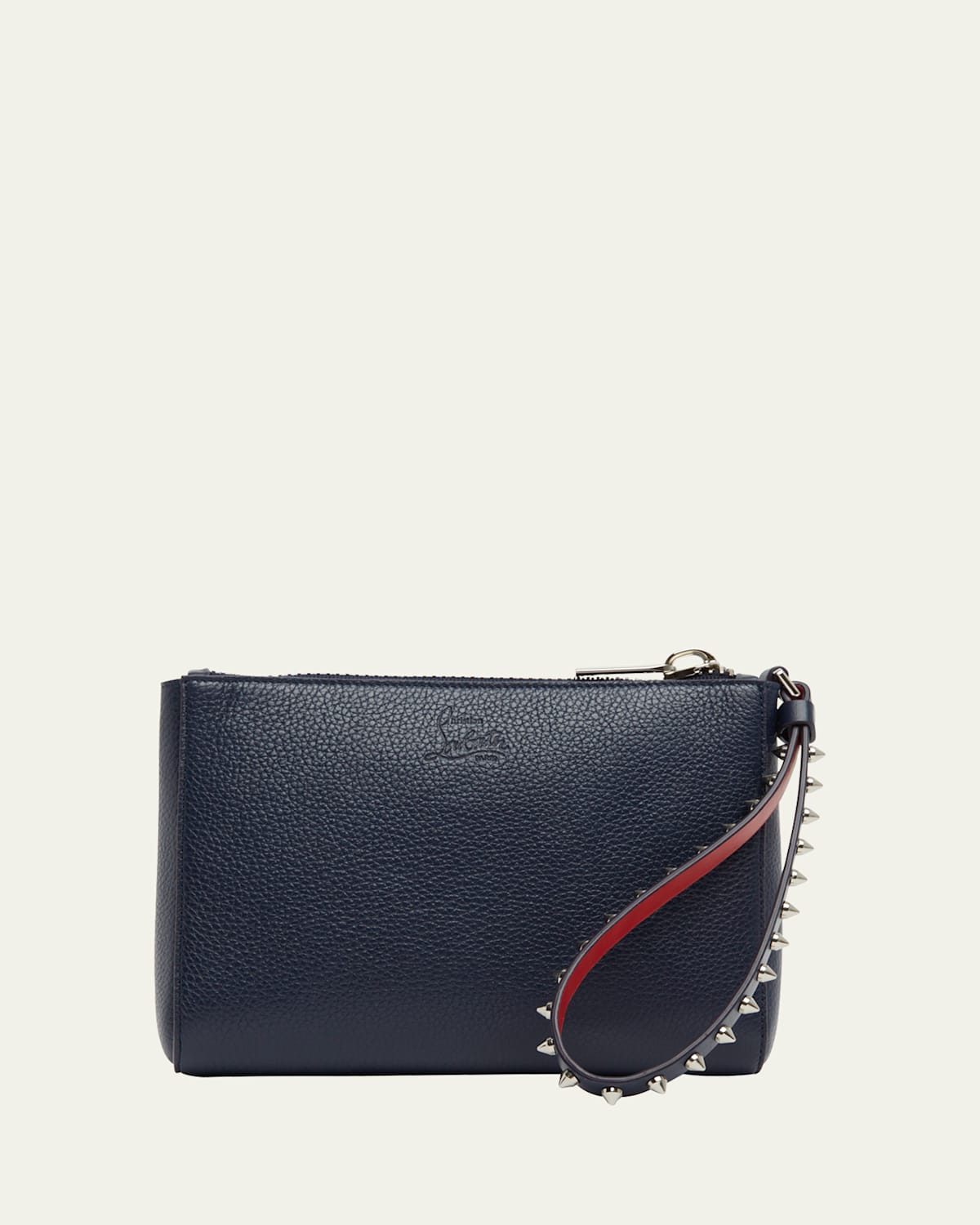 Cabata Mini Pouch Wristlet in Leather