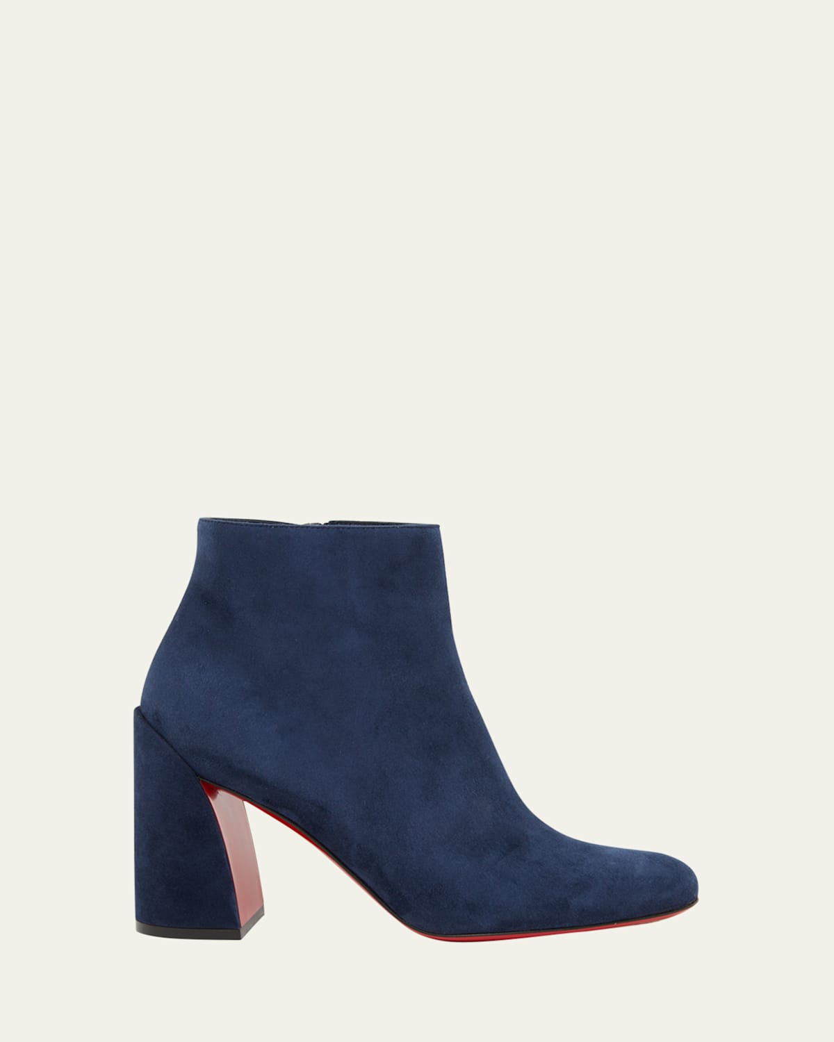 Christian Louboutin Turela Suede Red Sole Ankle Booties