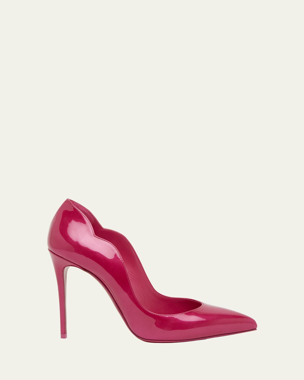 Shop Christian Louboutin Hot Chick Patent Red Sole Pumps