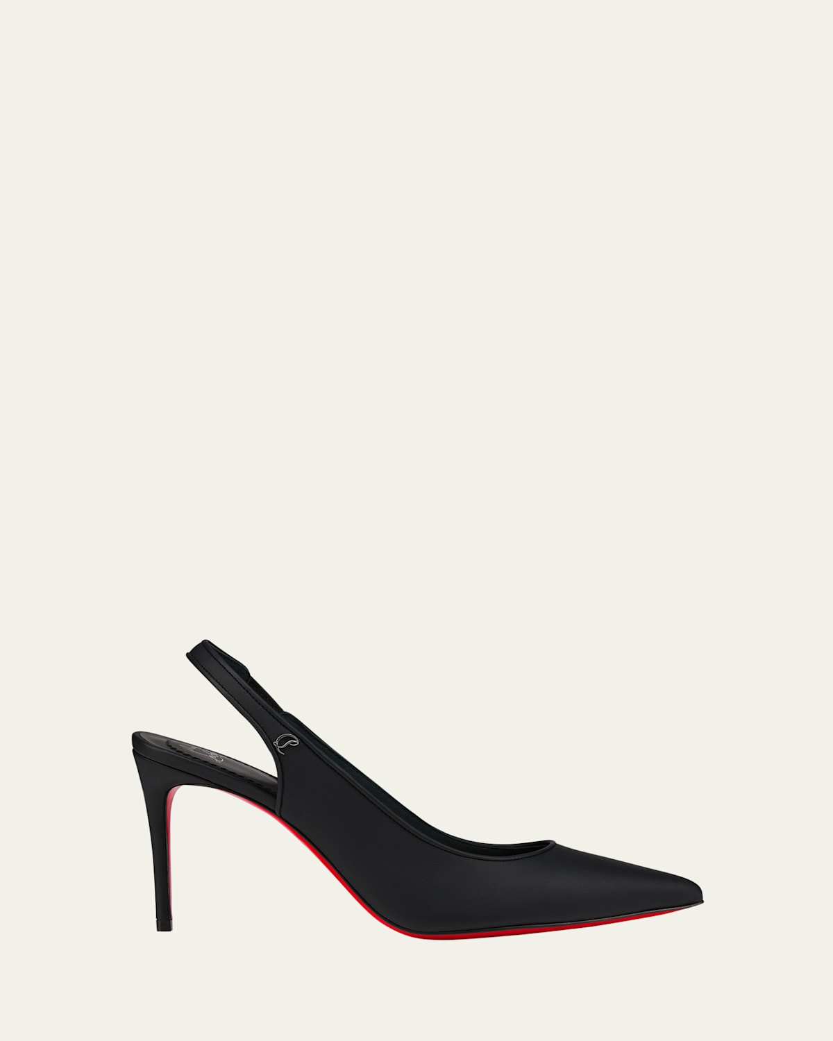 Christian Louboutin Sporty Kate Leather Slingback Pumps 85