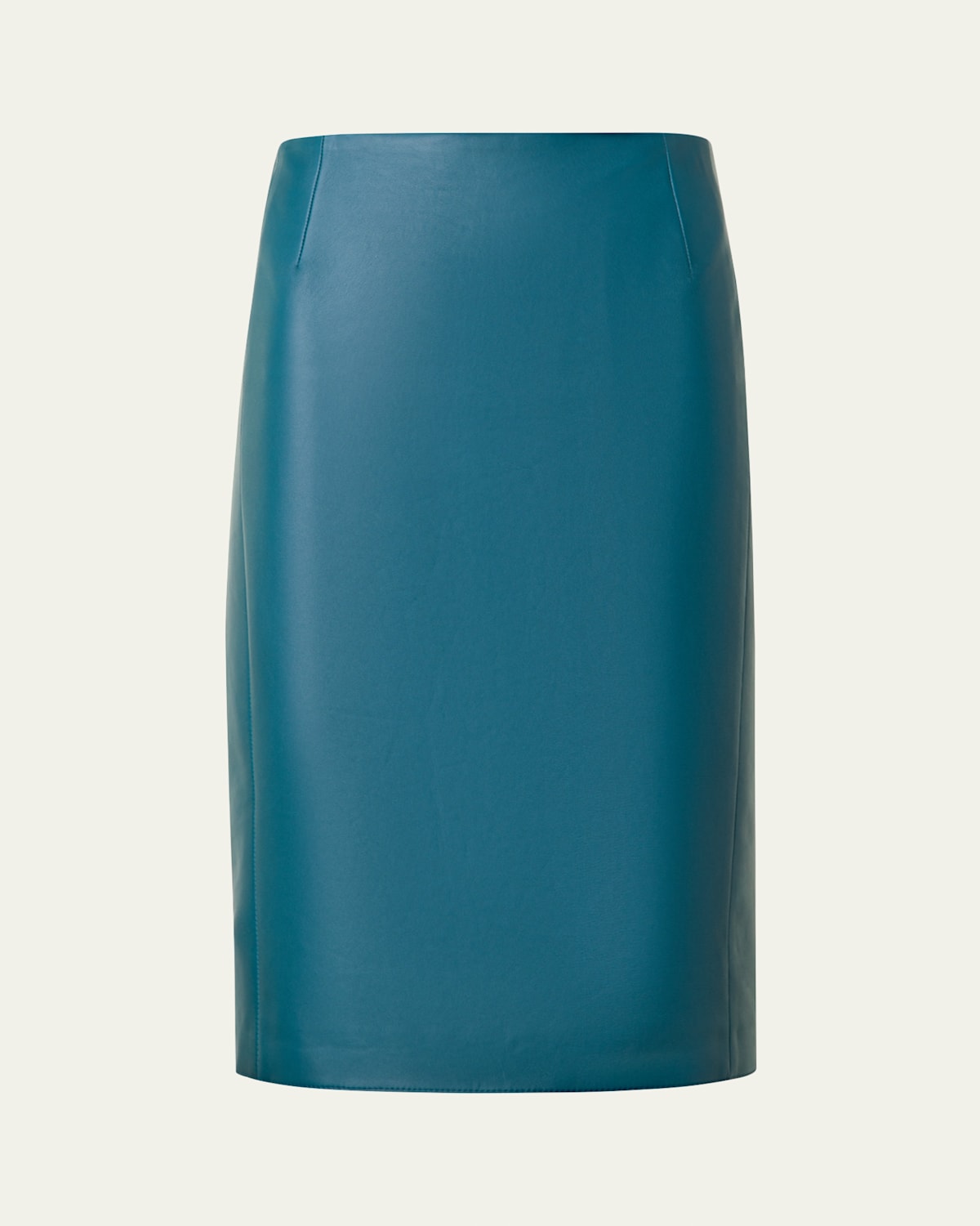 Pencil Leather Skirt