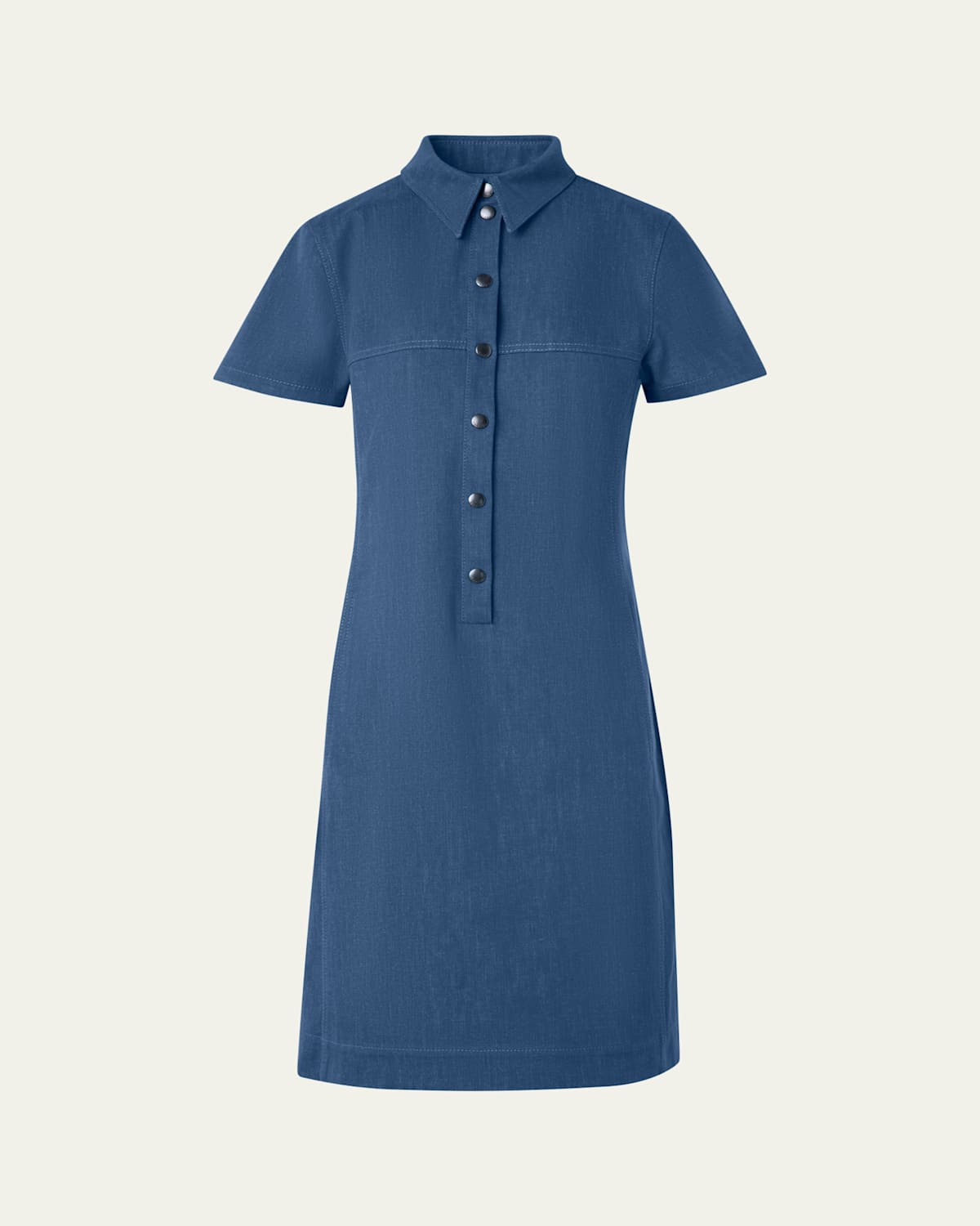 Denim Polo Dress