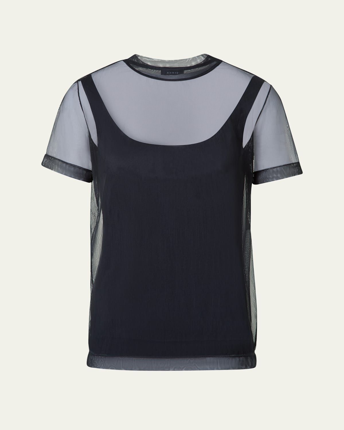 Techno Tulle Stretch T-Shirt