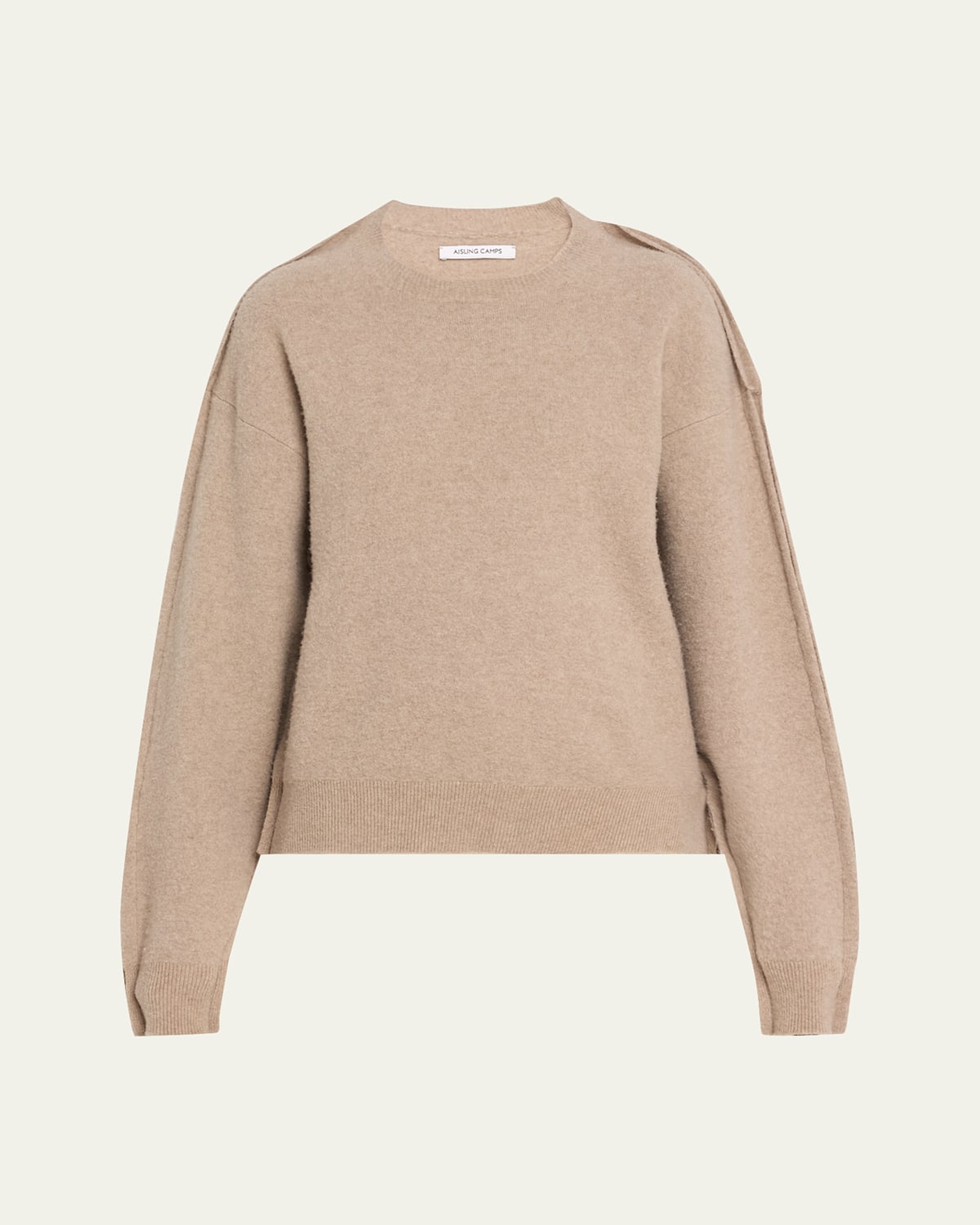 Sculpted Merino Wool Pullover