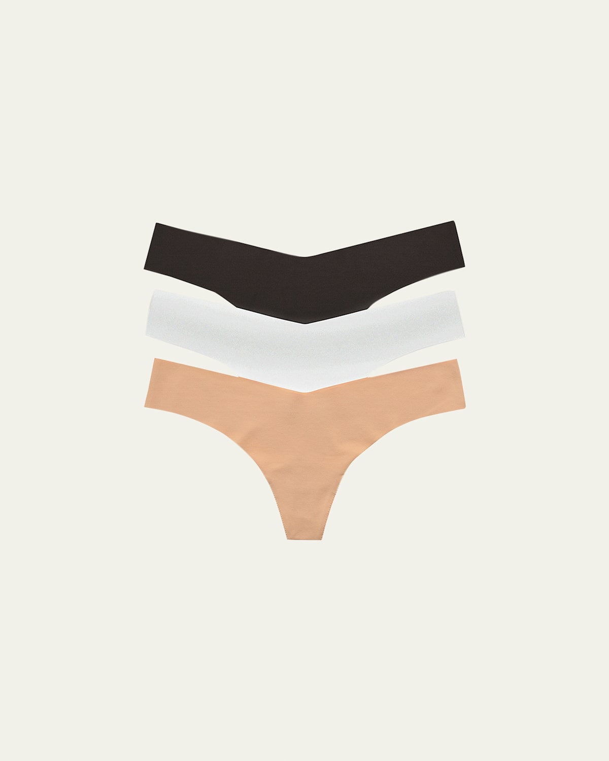 Commando 3-pack Cotton Thongs In Multi