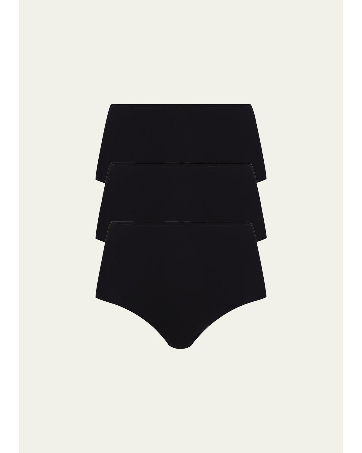 Classic High-Rise Microfiber Bikini Briefs, Pack of 3