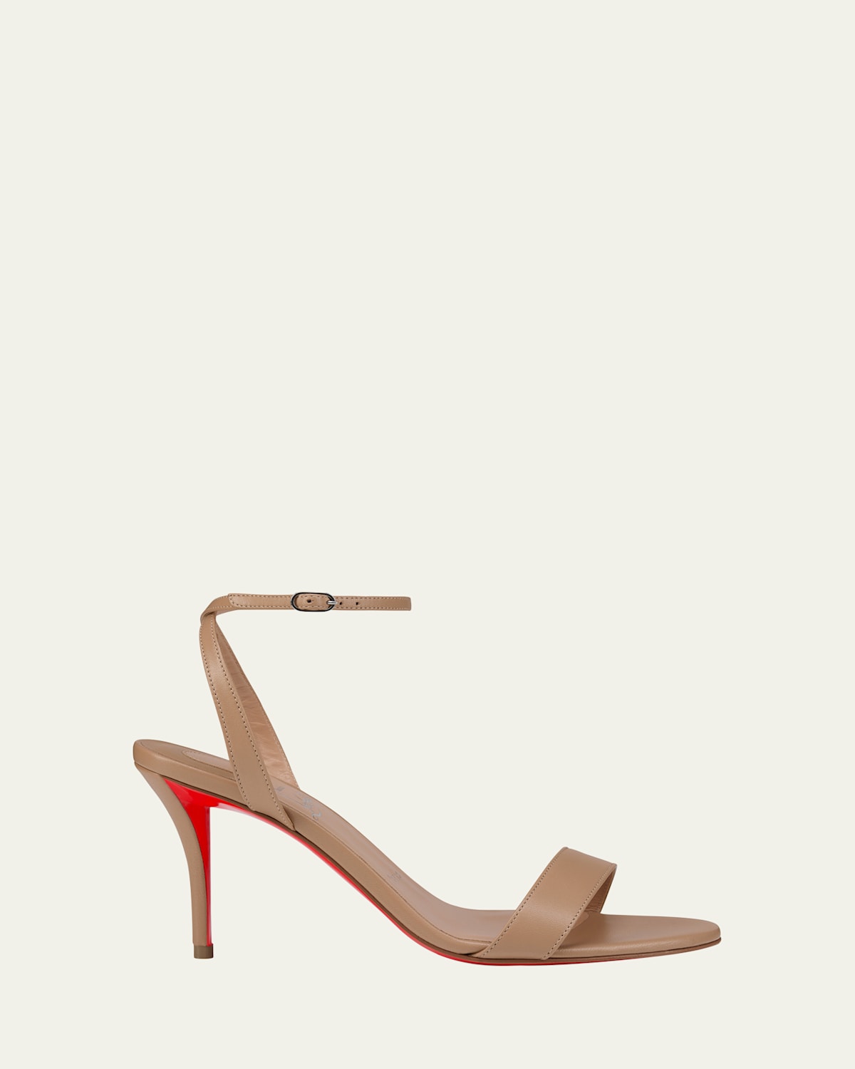 Christian Louboutin 80mm Miss Z Leather Sandals In Pink