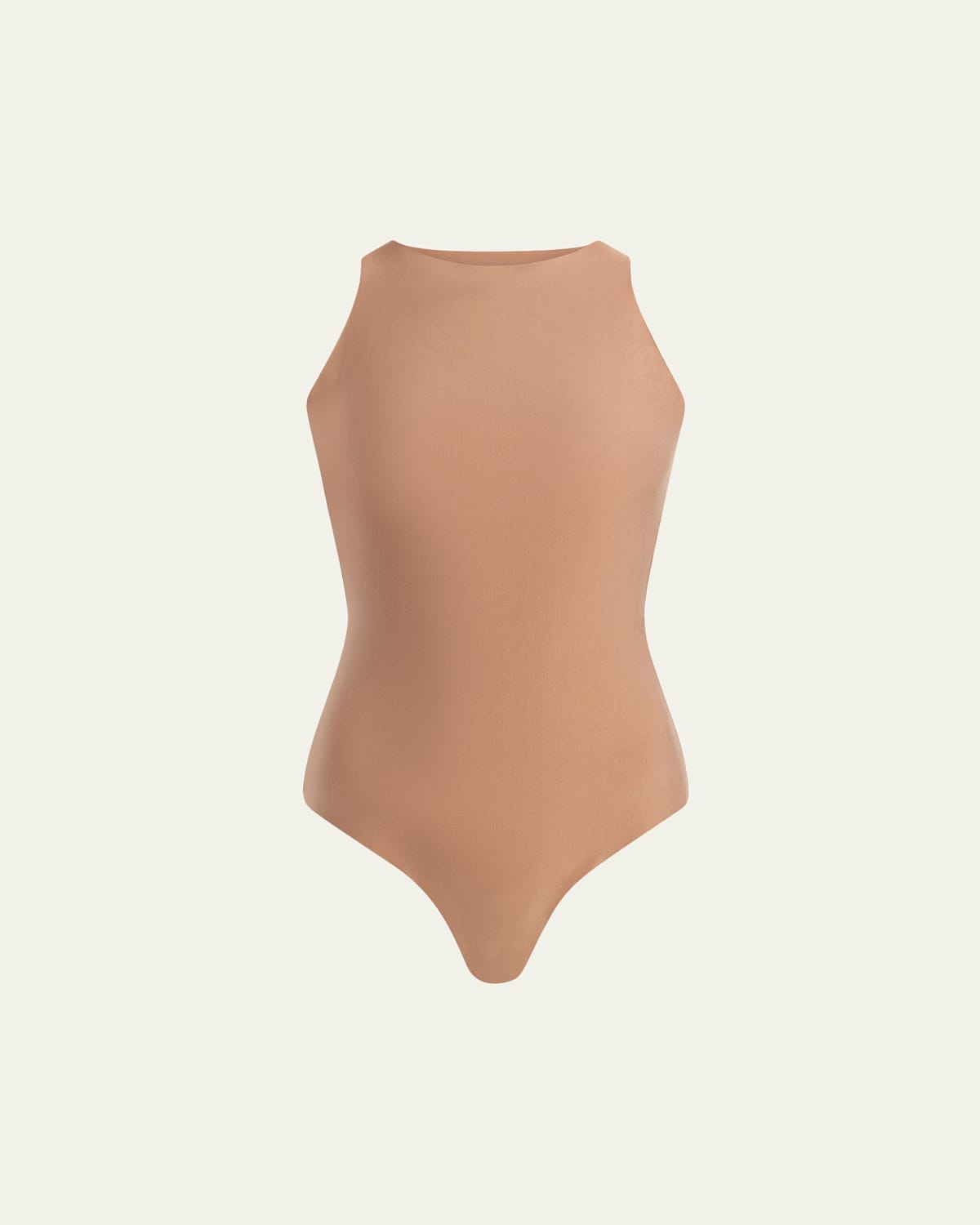 Butter Sleeveless Crewneck Thong Bodysuit