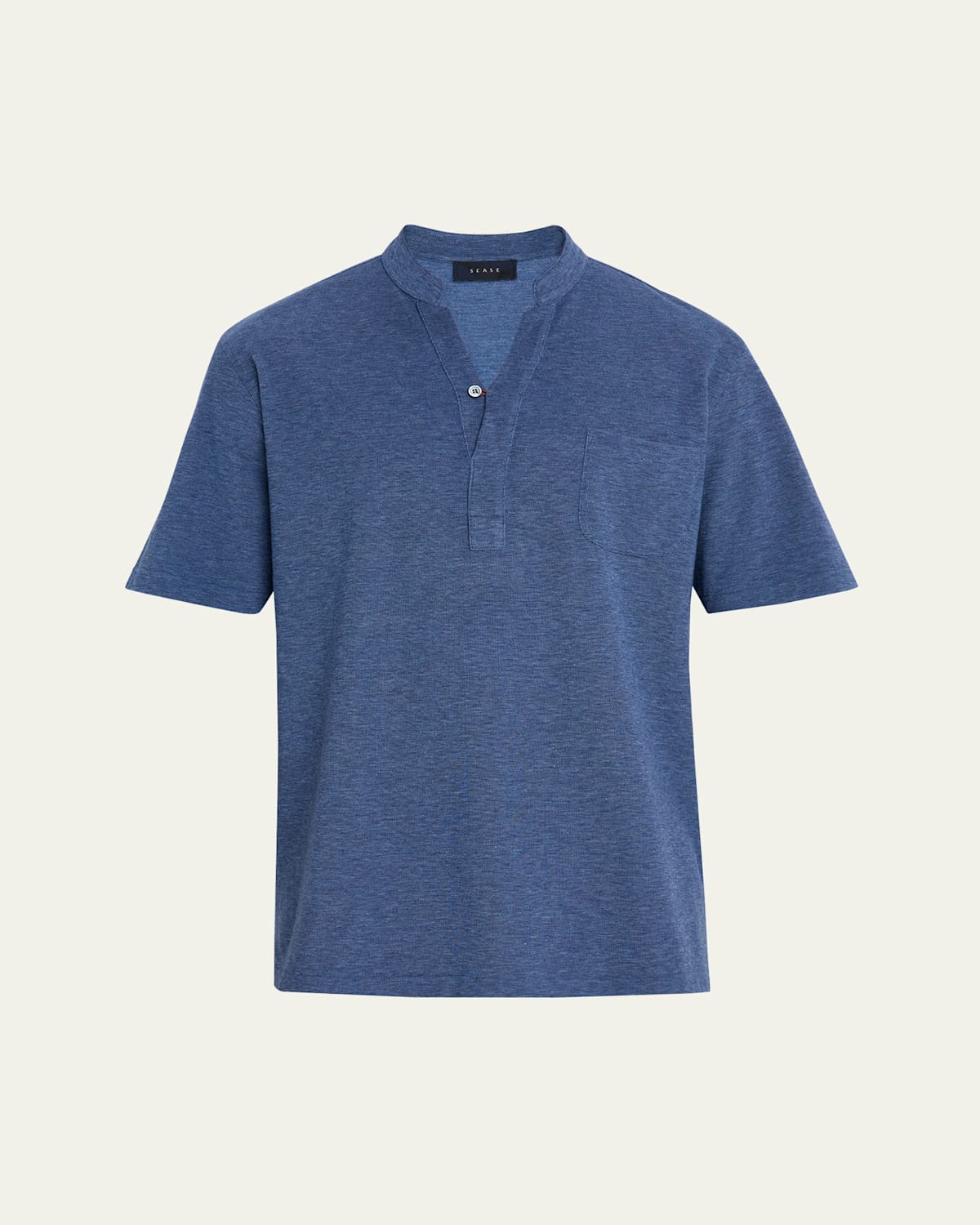 Sease Fish Tail Short T-shirt In Midblue