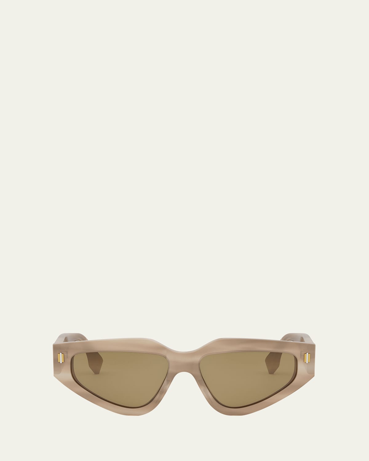 Fendi Roma Fe40163u Sunglasses In Sbeigbrn