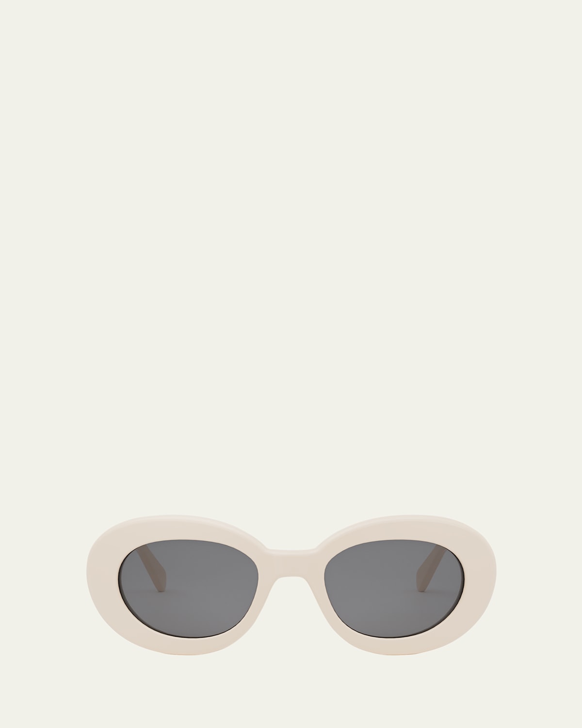Triomphe Acetate Round Sunglasses