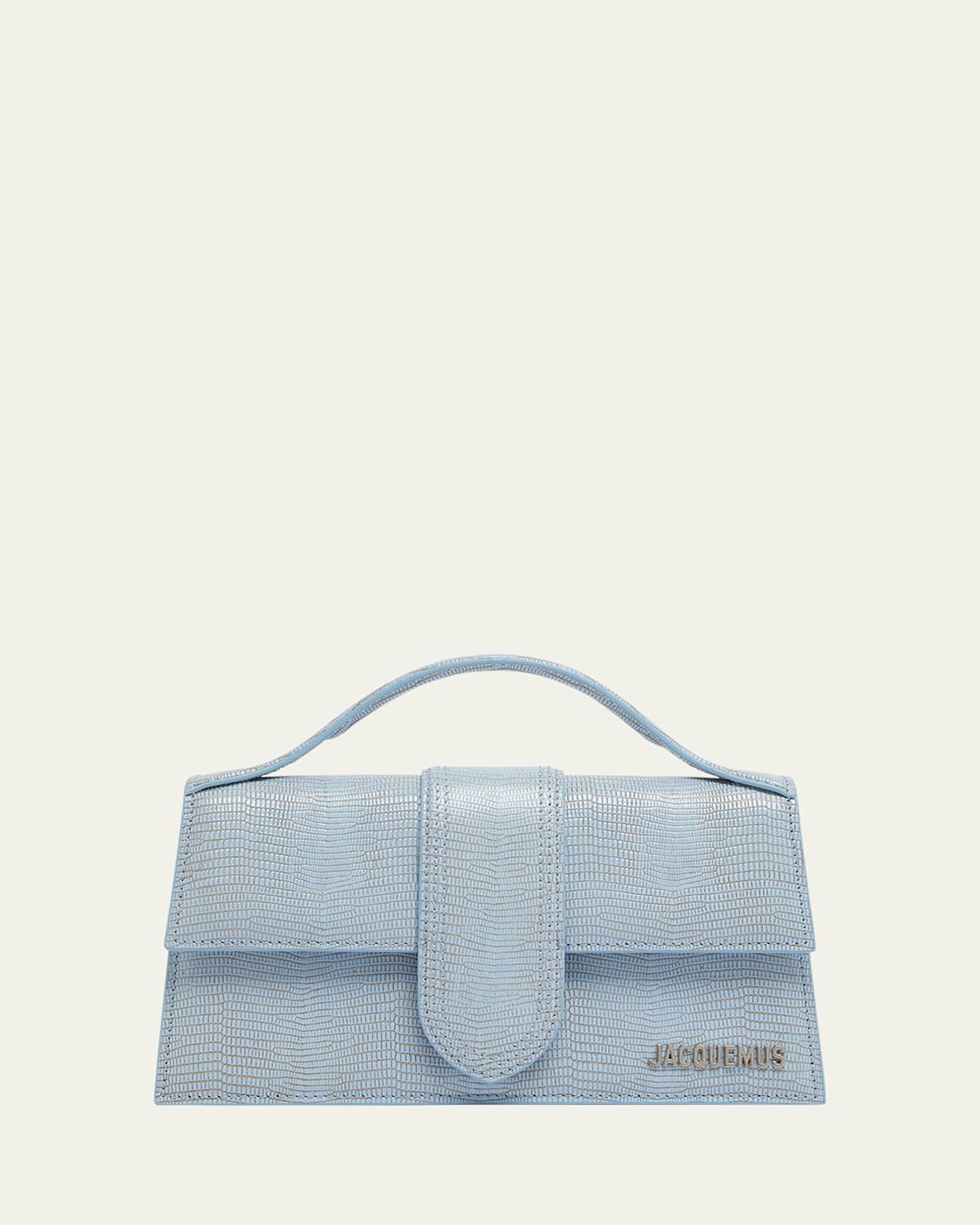 Le Grand Bambino Lizard-Embossed Shoulder Bag