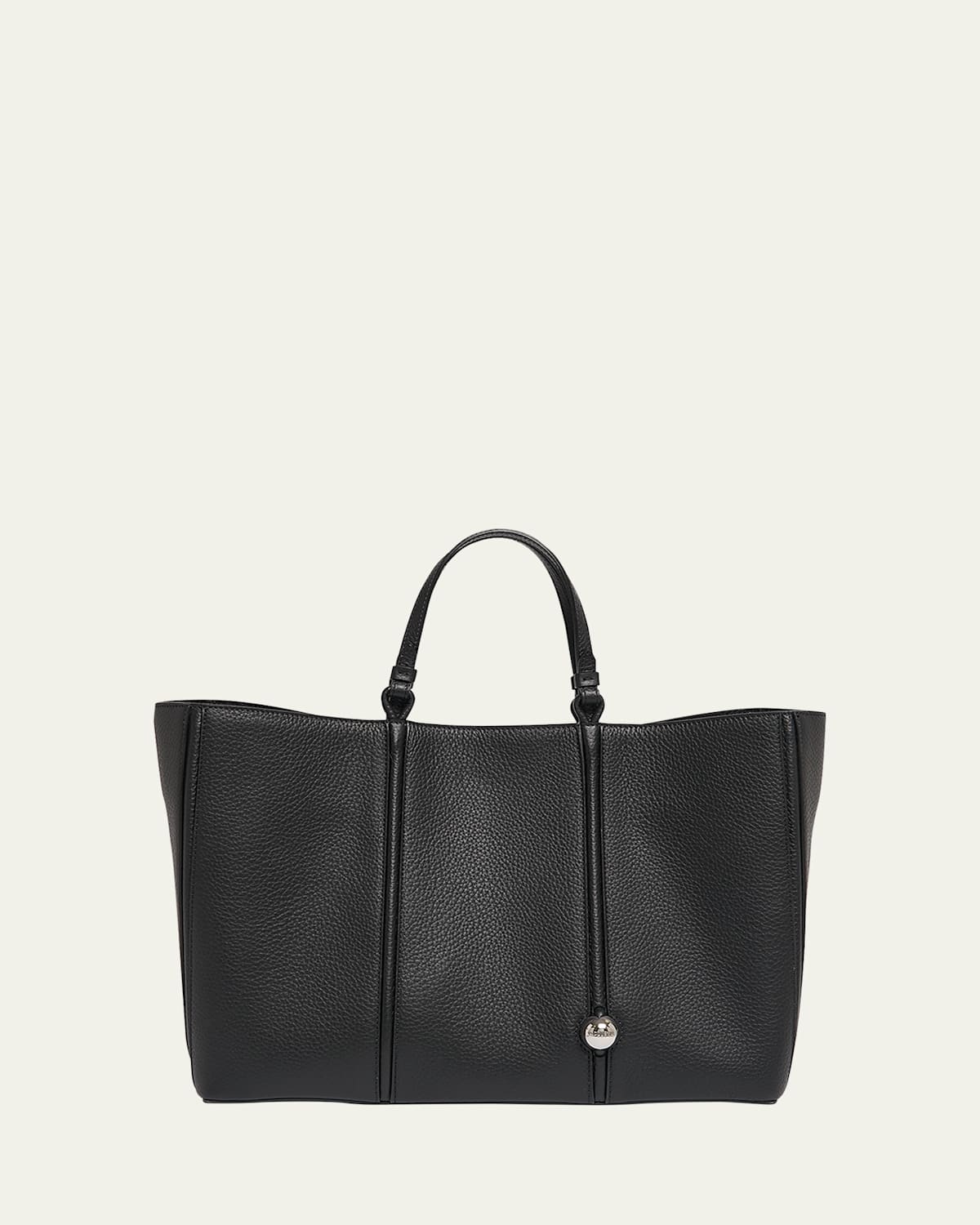 Jacquemus Le Marino Leather Shopper Tote Bag