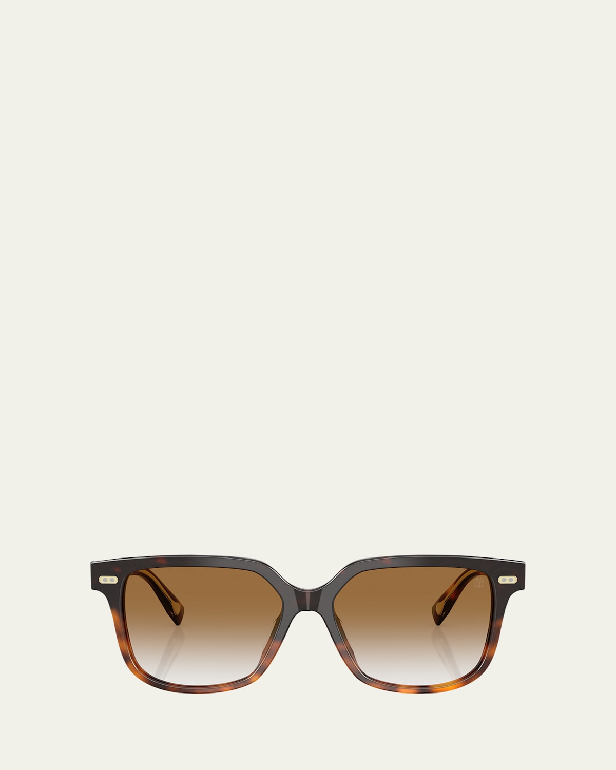 Brunello Cucinelli 0bc4010s Square Acetate Sunglasses In Brown