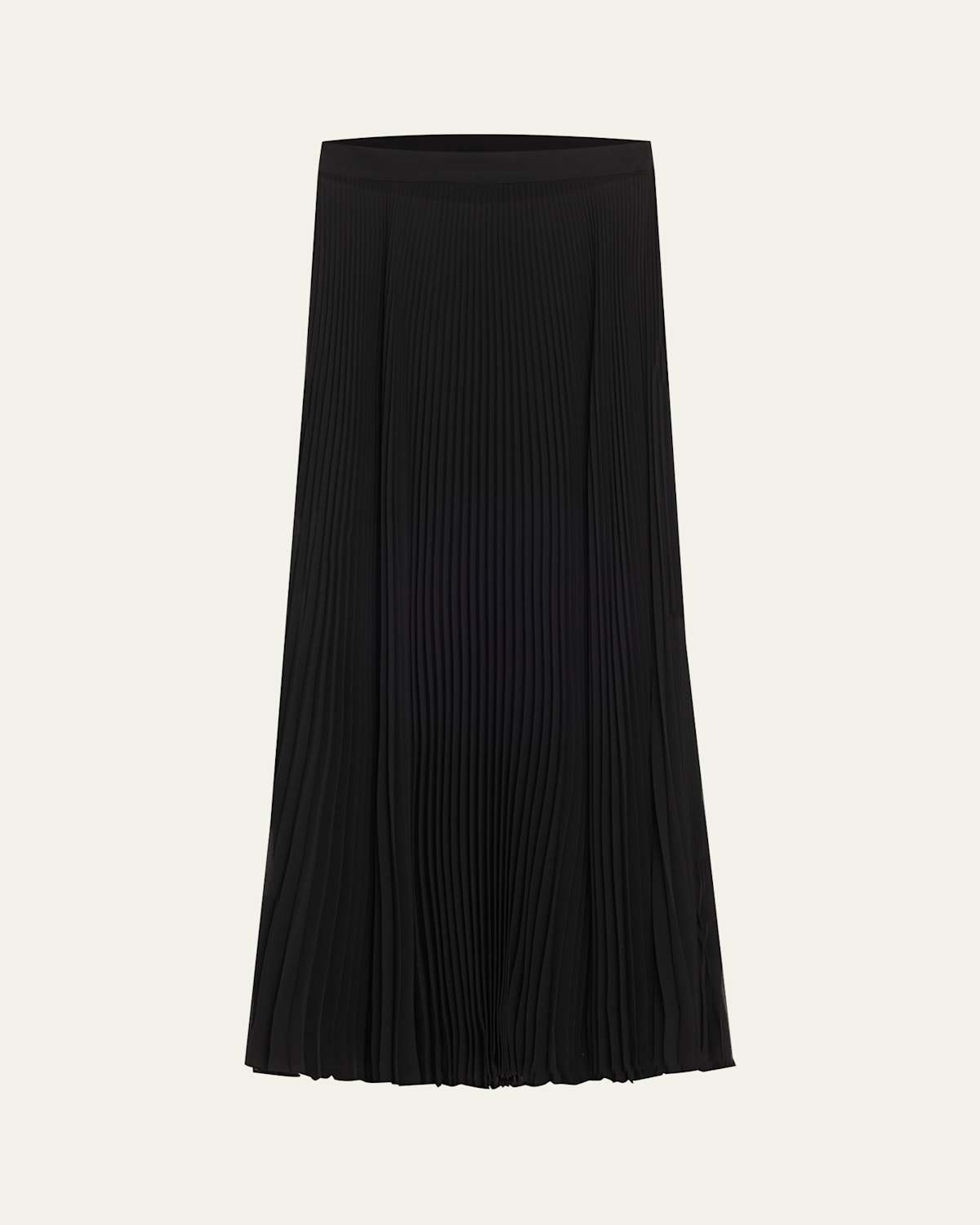 Pleated Maxi Skirt