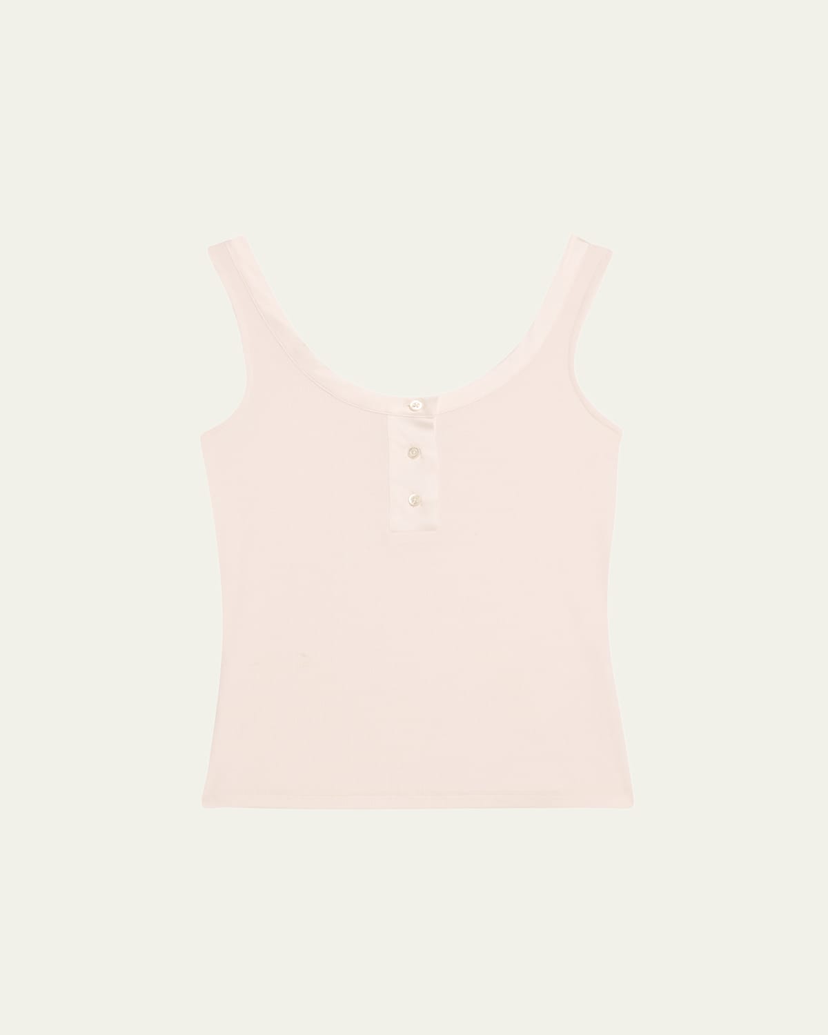 The Satin Trim Tank Top
